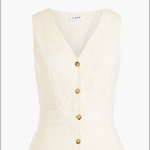 J Crew Linen Dress